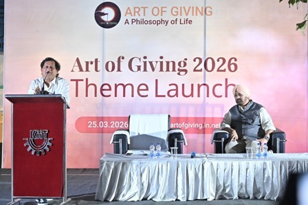 भुवनेश्वर, 25 मार्च: डॉ. अच्युत सामंत ने आज ‘आर्ट ऑफ गिविंग 2026’ की थीम ‘Share to Shine’ लॉन्च की।