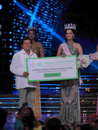गोवा की साध्वी सैल बनीं फेमिना मिस इंडिया 2026
