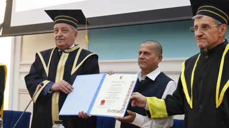 प्रोफेसर अच्युत सामंत को University of Craiova द्वारा मानद डॉक्टरेट की उपाधि मिली