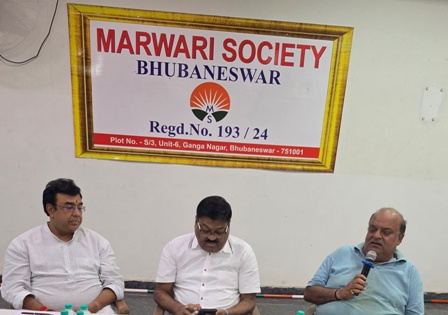 2026 पुरी रथयात्रा के दिन जगन्नाथ भक्त सेवा के उचित प्रबंध हेतु मारवाड़ी सोसाय़टी भुवनेश्वर ने बुलाई अहम् बैठक