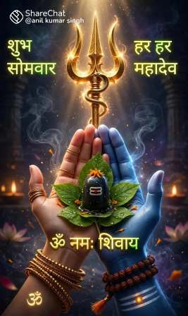 सावन की पहली सोमवारी की हार्दिक शुभकामनाएं!